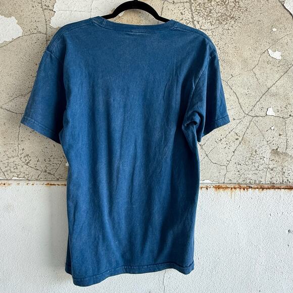 Yosemite National Park Graphic Tee Blue Nature Print Shirt Social Culture Size S - Picture 3 of 3